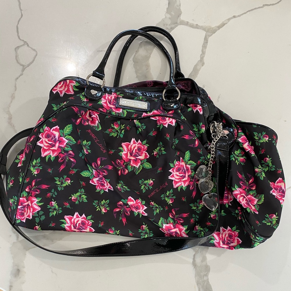 Betsy Johnson Weekender bag